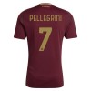 Original Trikotsatz AS Rom Pellegrini 7 Heimtrikot 2024-25 Für Kinder